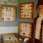 Molluscan Forms Past and Present at school science fair, April '59