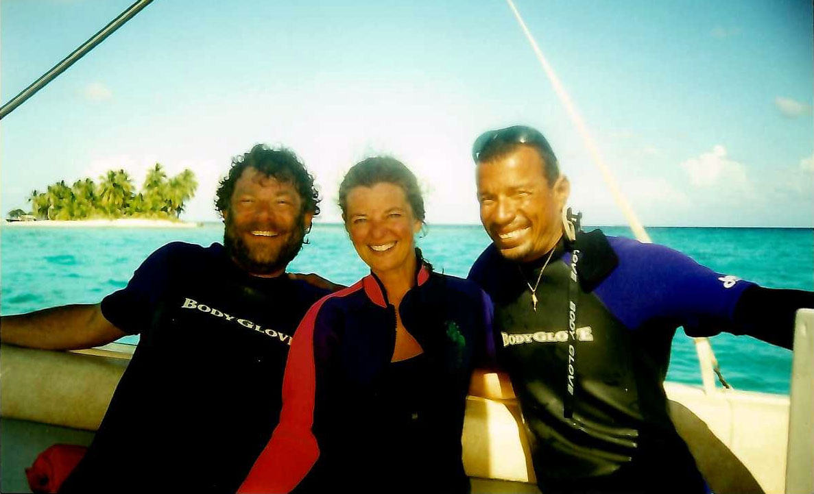 With Jean and great divemaster and friend