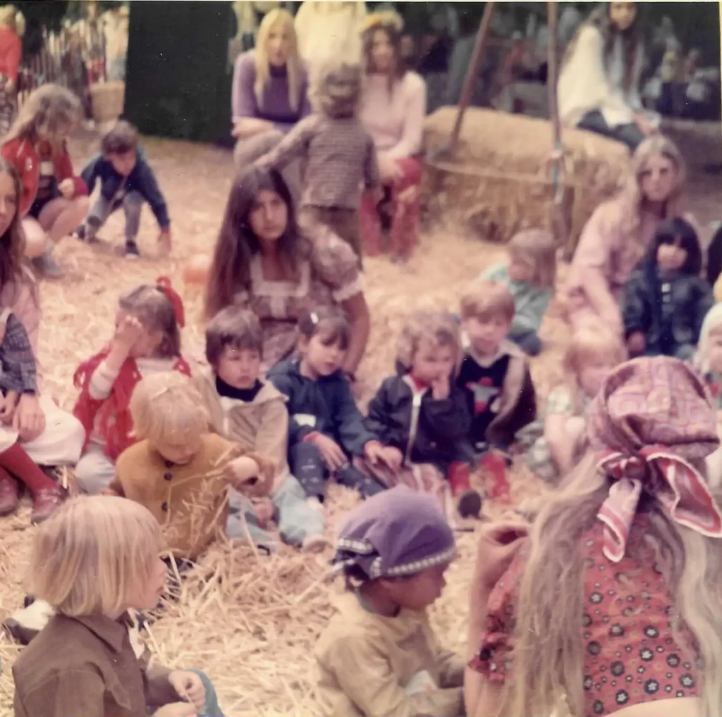 Crafts at our booth were a favorite with kids, at Renaissance Faire, Malibu, 72