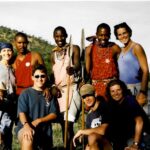 Walking Masai Mara's grasslands with Masai guides, July 98