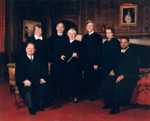 Chief Justice Elizabeth Weaver guided the project through 2001. Chief Justice Maura Corrigan assumed control throughout 2002. Former Chief Justice Michael Cavanagh handled project administration. Throughout, input from all seven Justices was sought and respected.