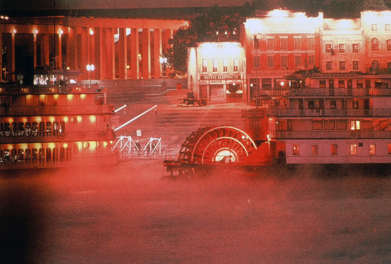 Cincinnati celebrated its bicentennial in April, 1988 in enthusiastic high style. Many events took place along the Ohio River at Sawyer Point Park.